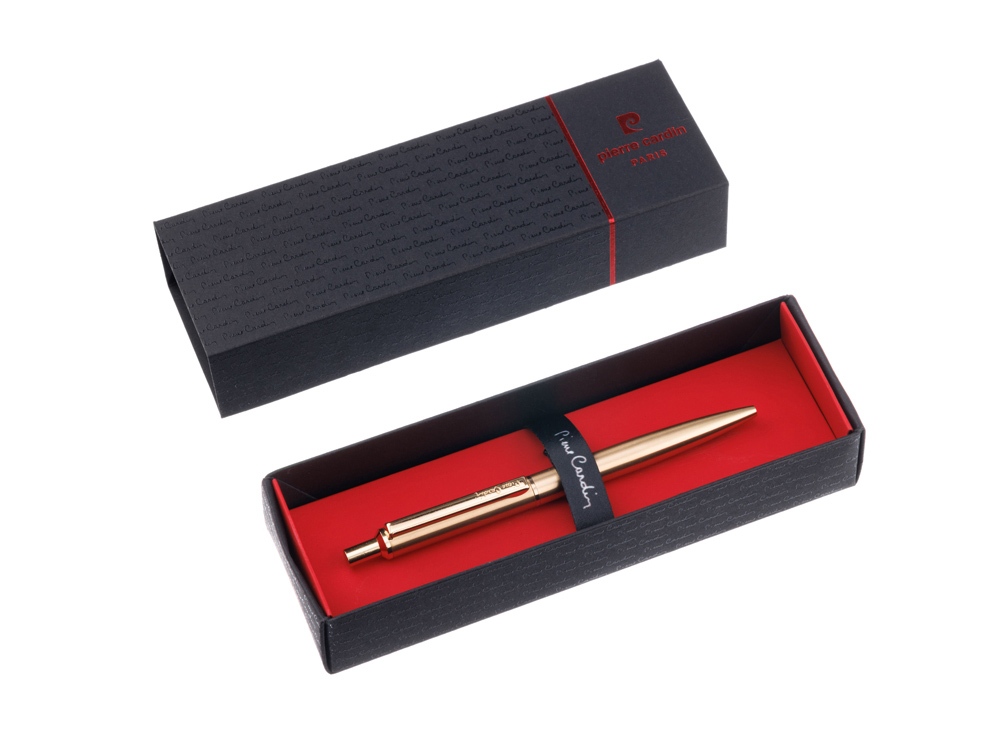 Ручка шариковая Pierre Cardin GAMME Classic. Цвет - золотистый. Упаковка Е-4