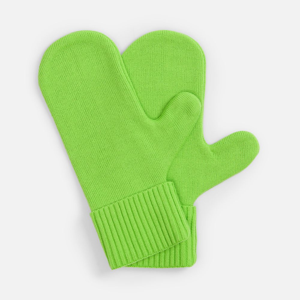 Варежки Yong, светло-зеленые (салатовые)-1