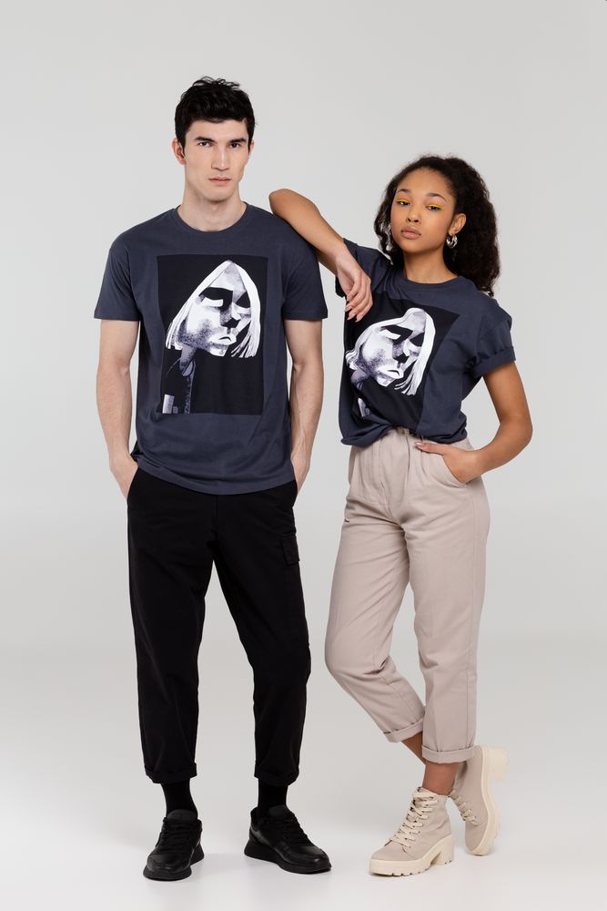 Футболка «Меламед. Kurt Cobain», темно-серая-4