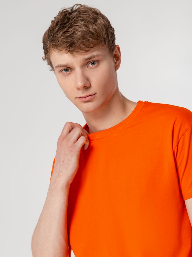 Футболка унисекс Regent 150, оранжевая-5