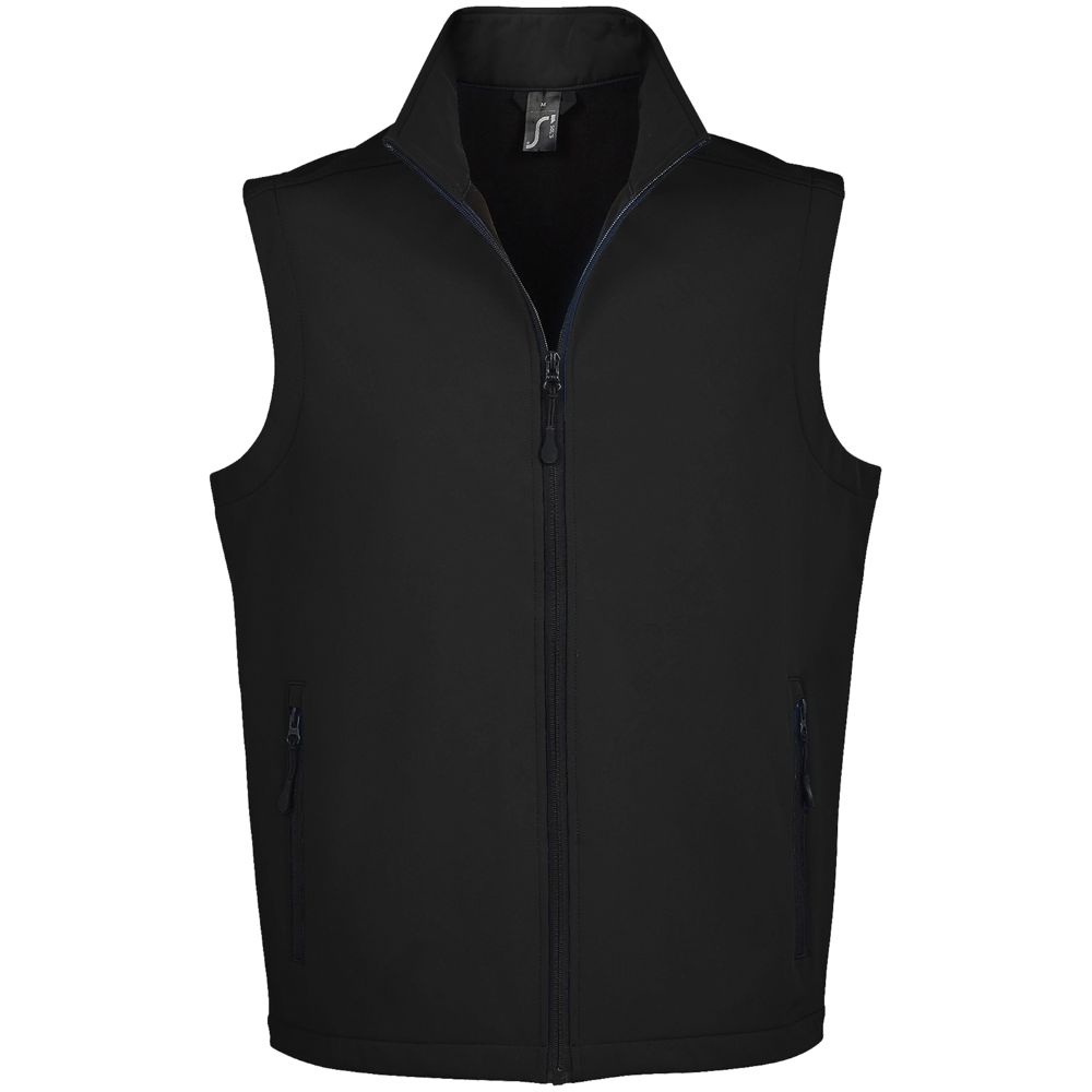 Жилет мужской Race BW Men, черный-1