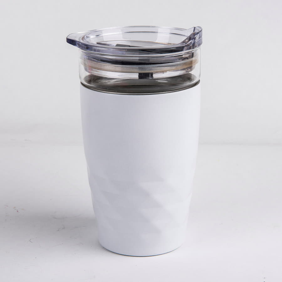 Термокружка вакуумная Cristal, белый-1