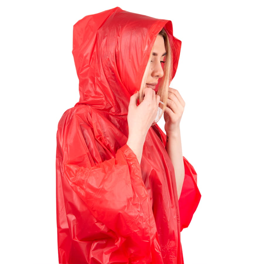 Дождевик ANTIRAIN, ярко-красный-1