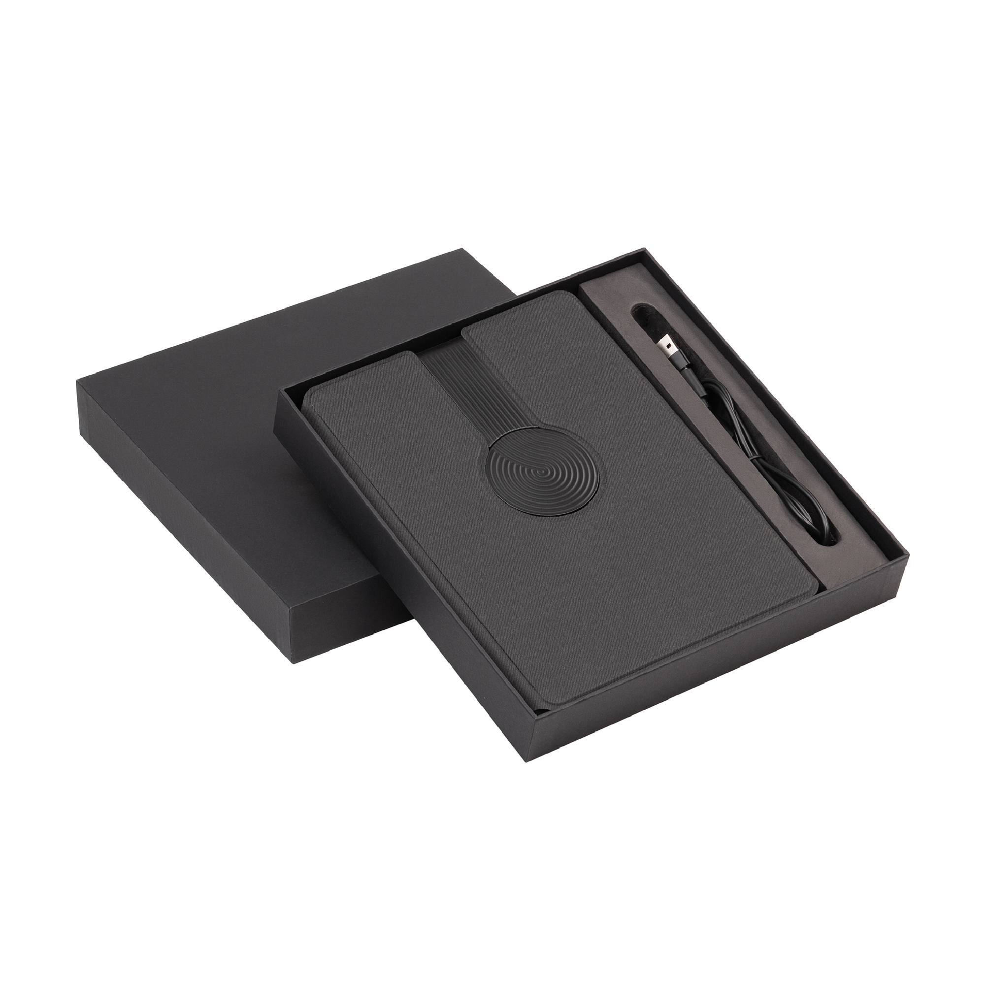 Папка А5 с беспроводным (10W) зарядным устройством 5000 mAh, с MagSafe и блокнотом-8