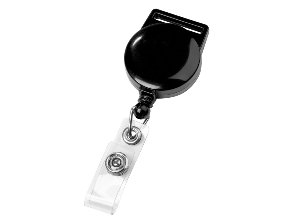 Ретрактор с ушком для ленты, черный-1