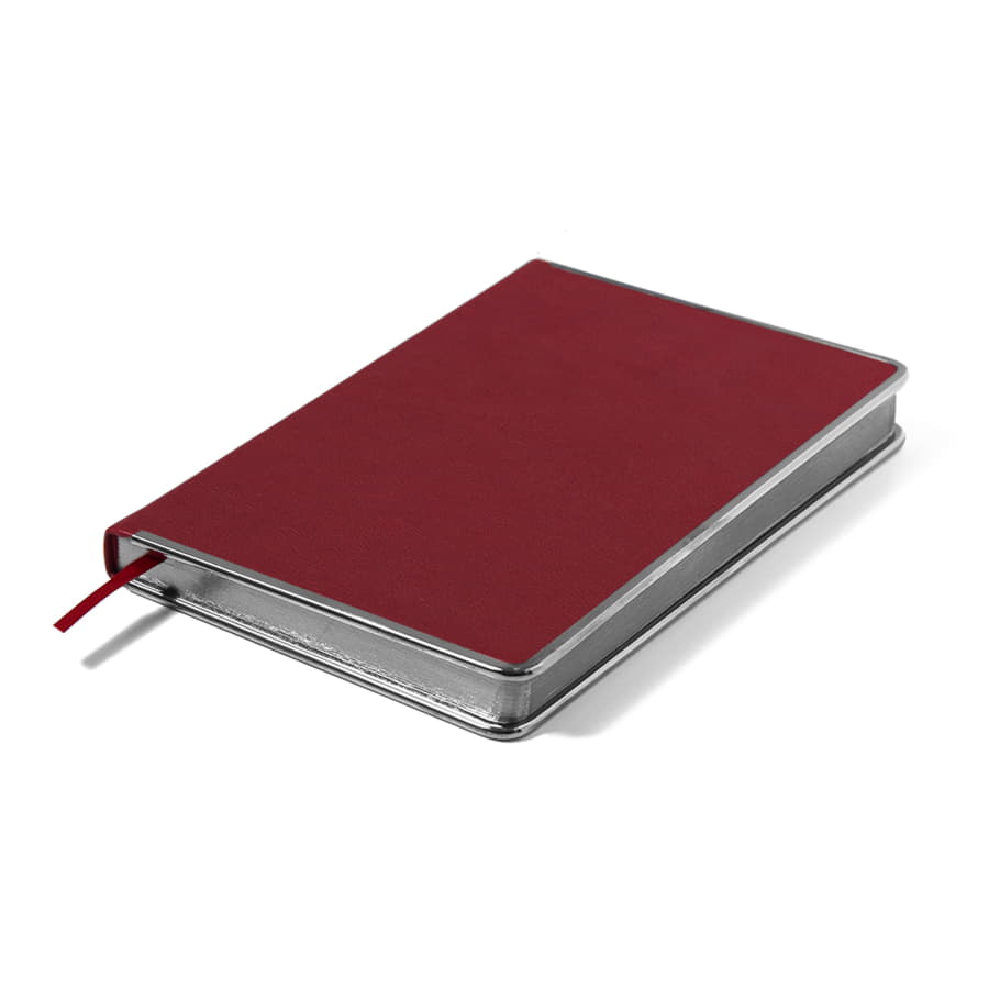 Ежедневник недатированный Montrose, формат А5, в линейку, бордовый-3