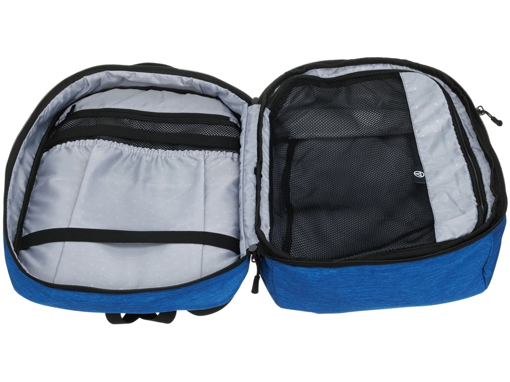 Рюкзак TORBER РИТМ с отделением для ноутбука 15'', синий, полиэстер, 31 x 20 x 47 см, 29 л-6