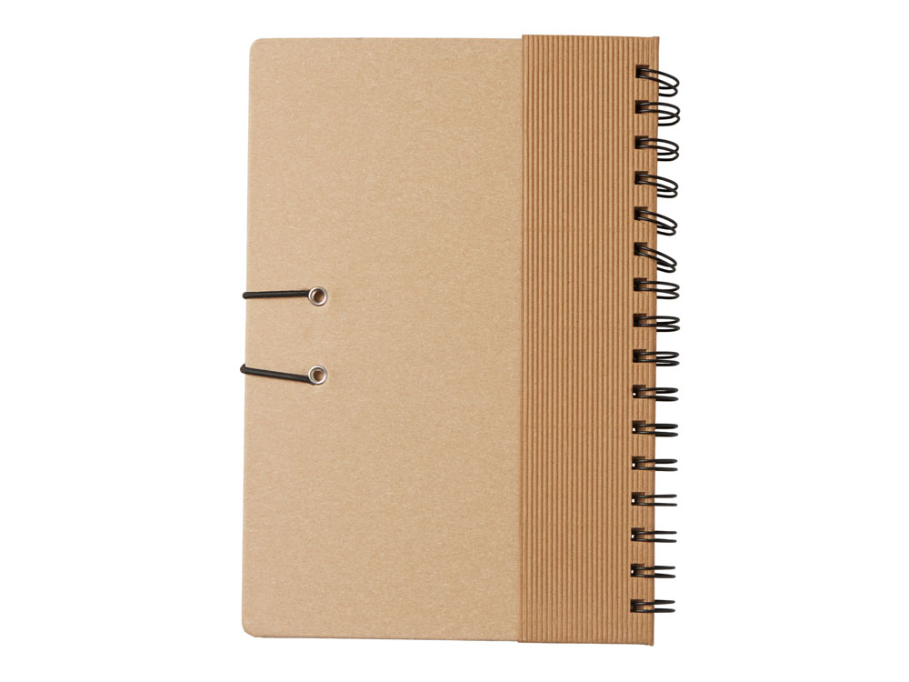 Крафтовый блокнот А5 в твердой обложке Saharan Cypress, 80 листов 70 гр/м2 бумаги, натуральный-2