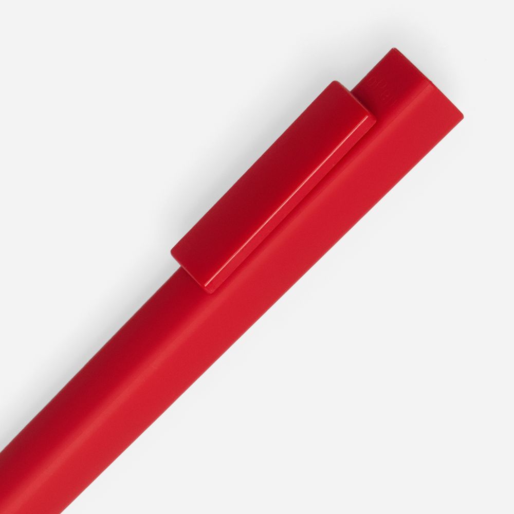 Ручка шариковая Swiper SQ Soft Touch, красная-2