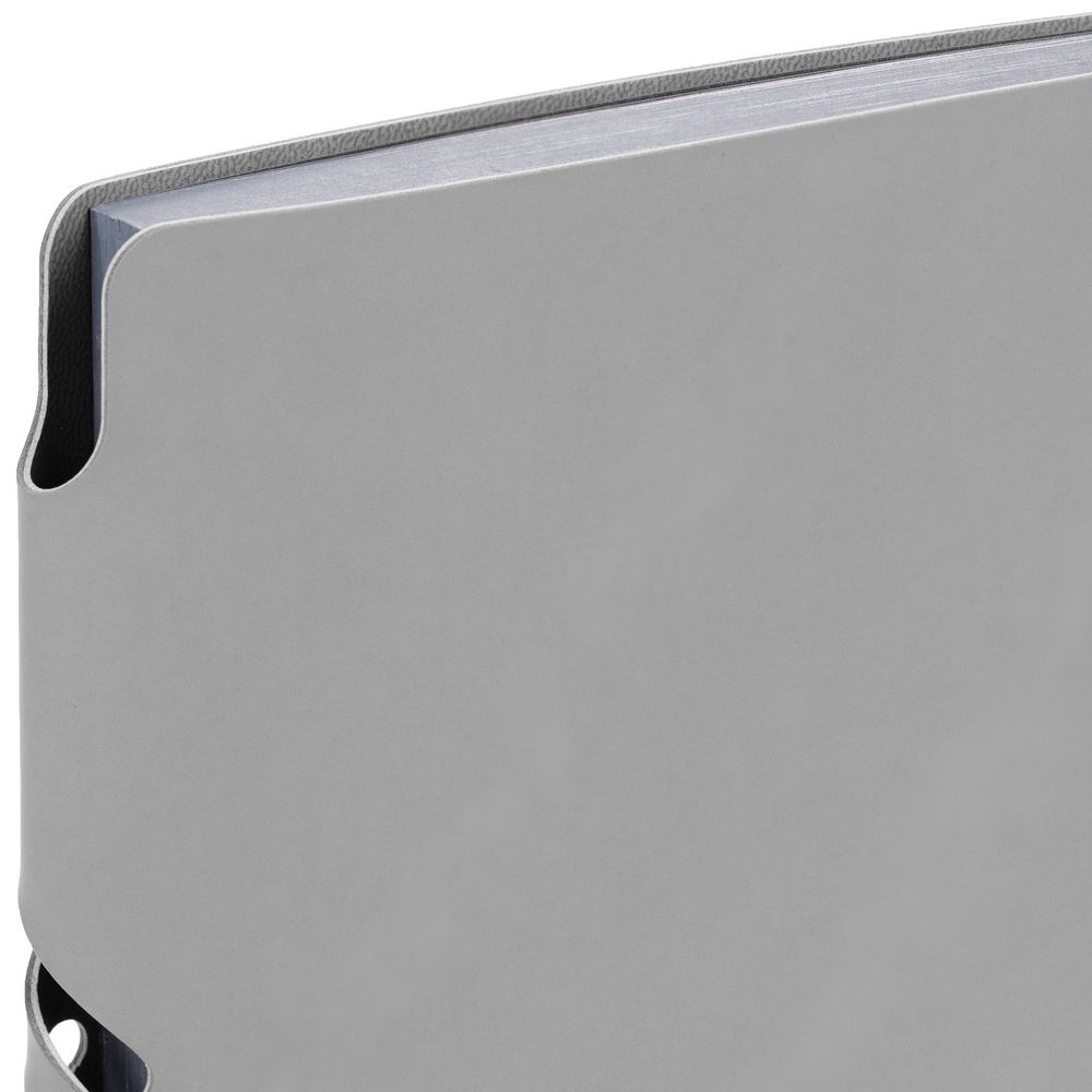 Ежедневник Flexpen Shall, недатированный, серый-3