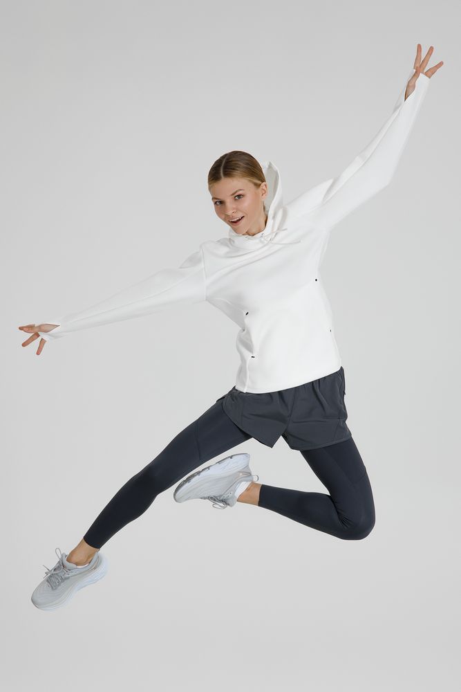 Худи унисекс Begi, молочно-белое-6