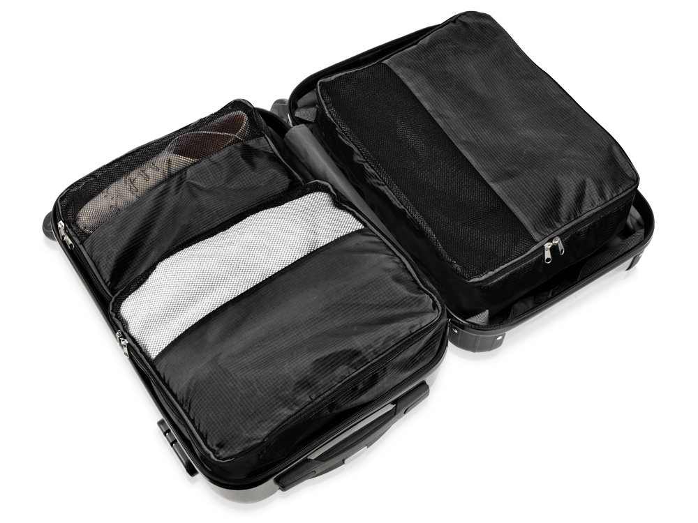 Комплект чехлов для путешествий Easy Traveller, черный-3