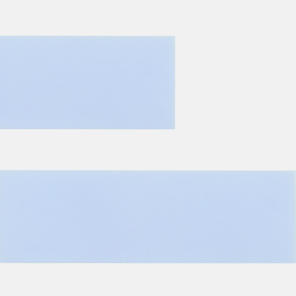 Лента силиконовая Biguna 35 S, прозрачная голубая, 30 см-1