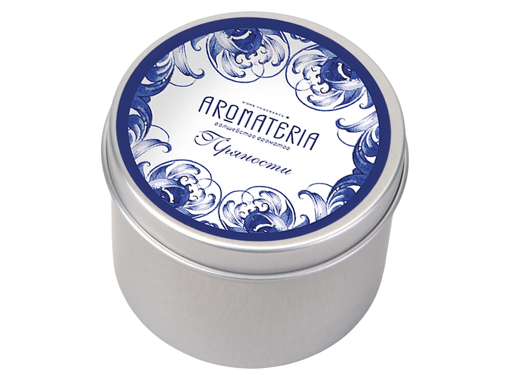 Набор: платок Гжель и свеча Птица счастья-5