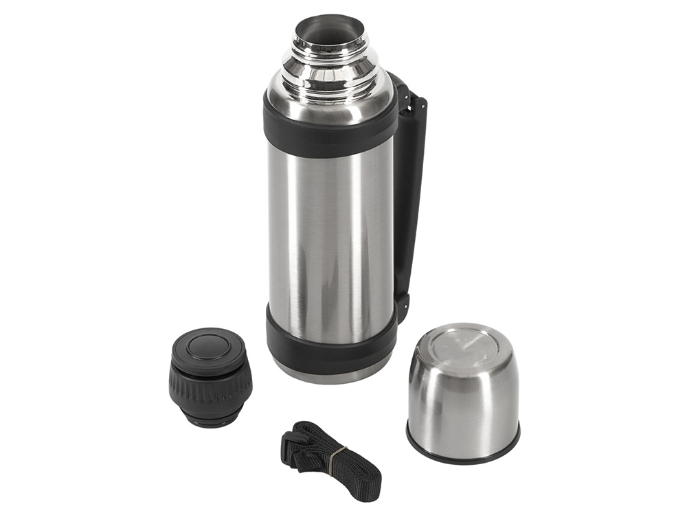 Вакуумный термос Hotwell с медной изоляцией, 1.4л, серебристый-5