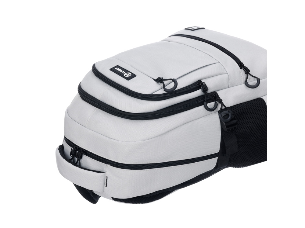 Рюкзак TORBER КЛАСС, молочный, 46 х 32 х 13 см + Мешок для сменной обуви в подарок!-7