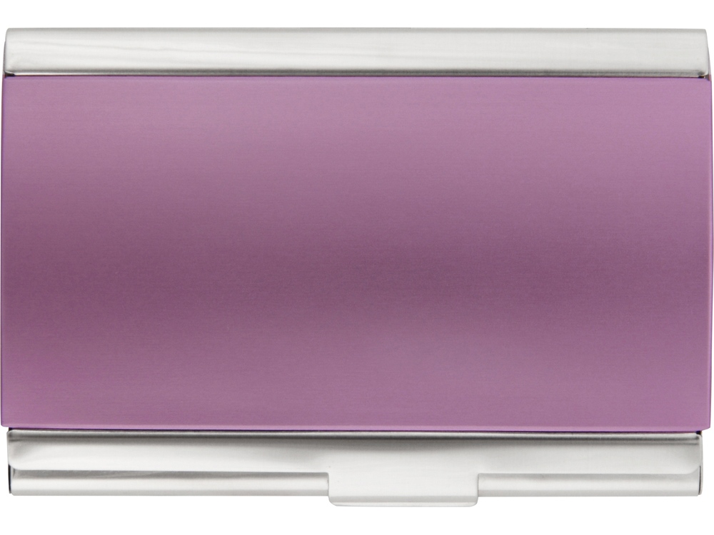 Визитница Смит, фиолетовый/серебристый-2