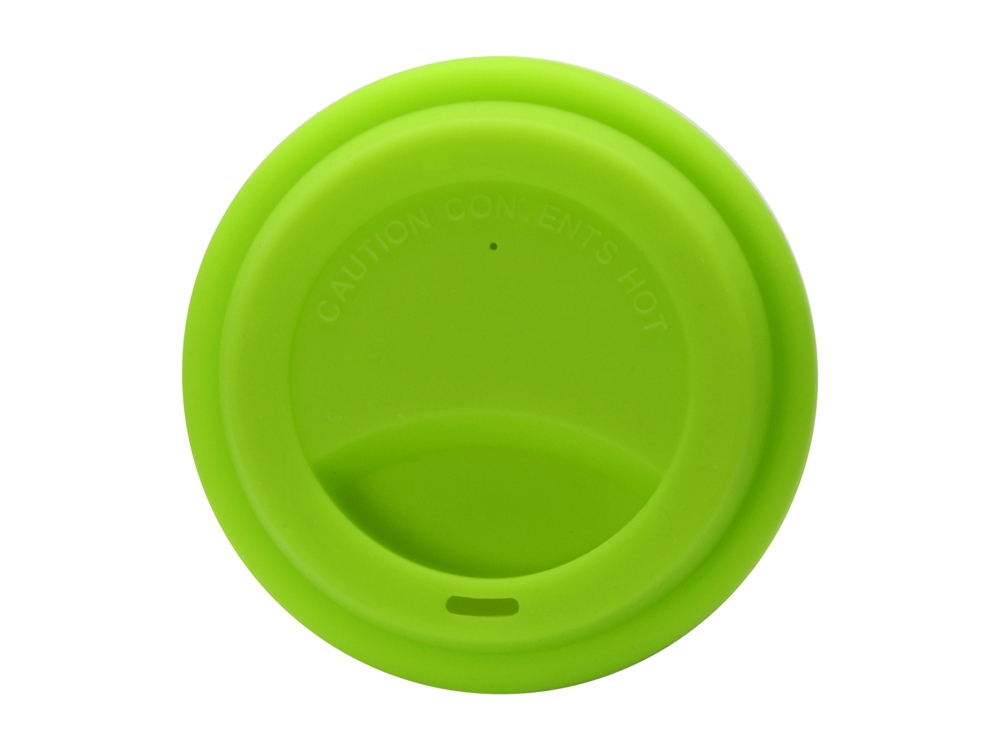 Фарфоровая кружка с двойными стенками Toronto, 300 мл, зеленое яблоко-3