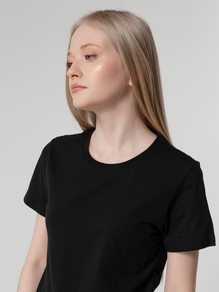 Футболка женская T-bolka Lady, черная-4