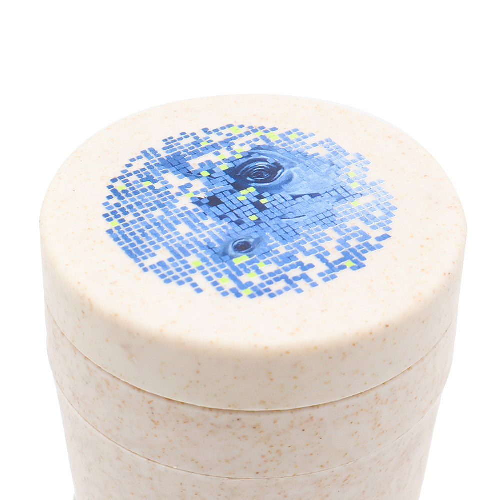 Термостакан с двойной стенкой Tender из пшеничного волокна, Бежевый-5