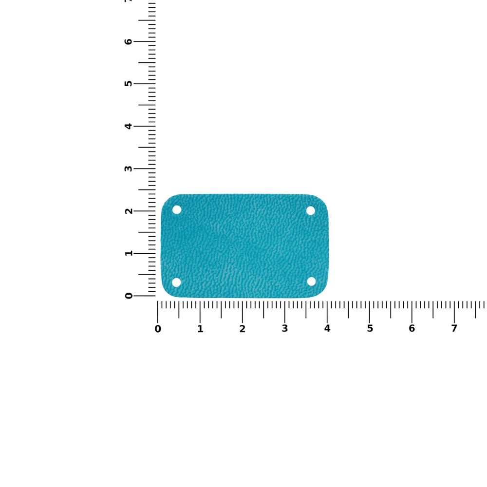 Лейбл Eta Latte, S, бирюзовый-1