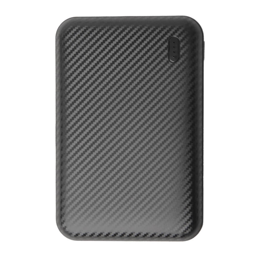 Универсальный аккумулятор Rib 5 (5000 мАч), черный, 9,8х6.3х1,4 см, черный-1