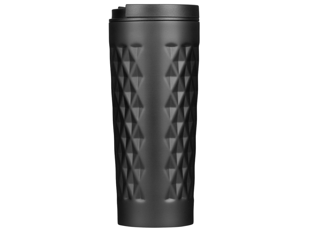 Герметичная вакуумная термокружка Matrix,450 мл, черный-3
