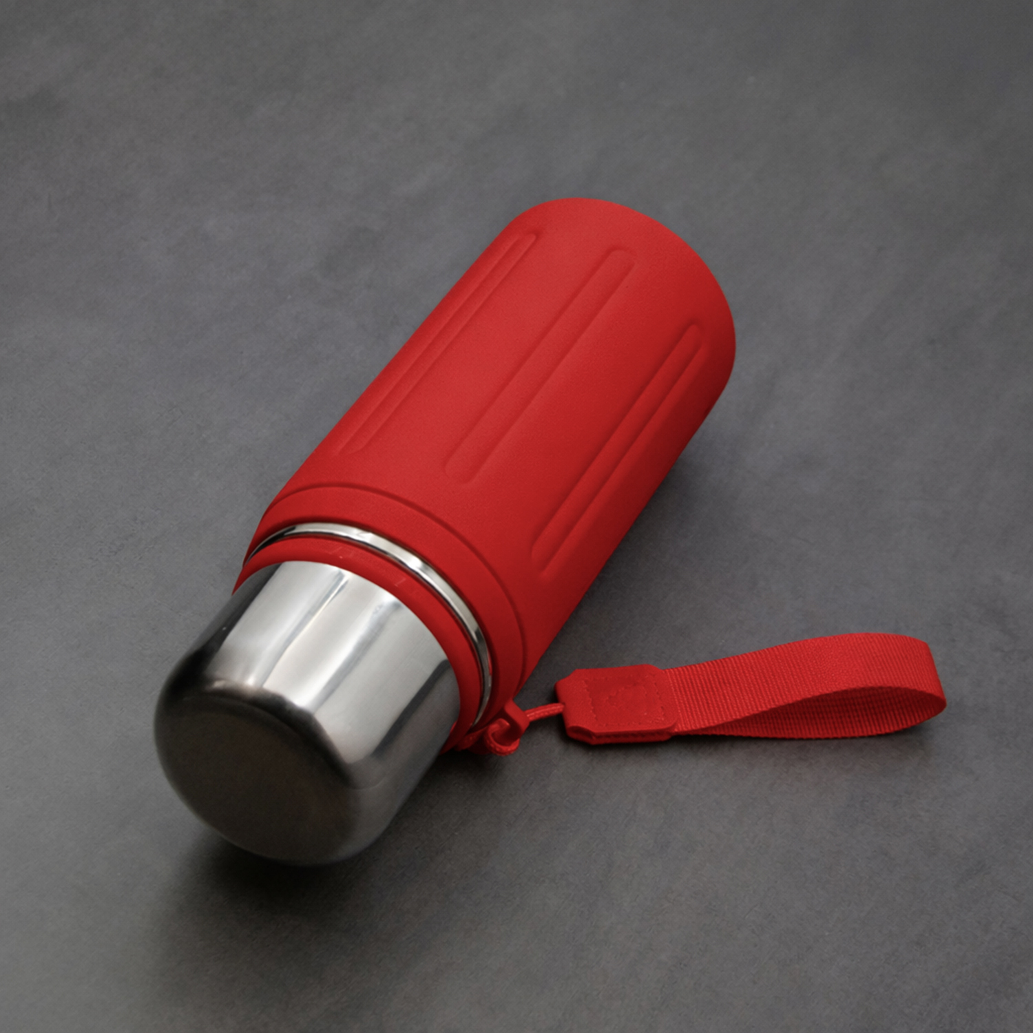 Термос Groove (красный)-3