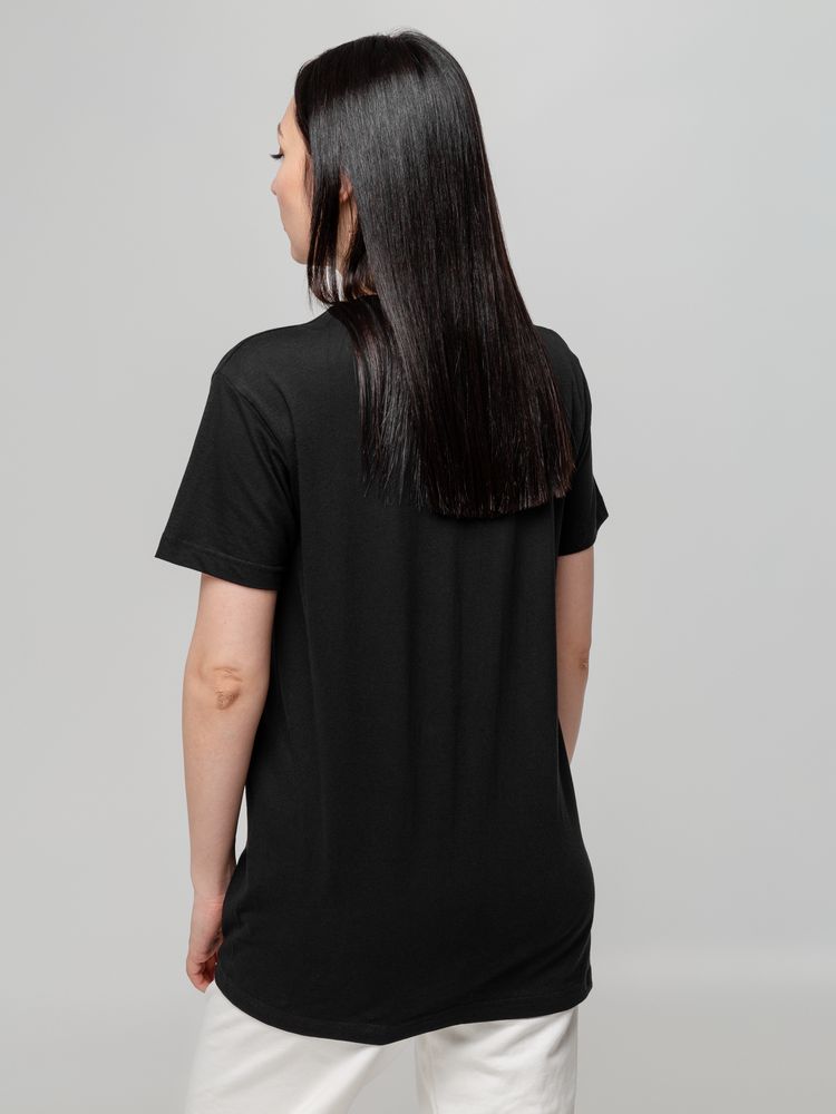 Футболка унисекс T-bolka 140, черная-3