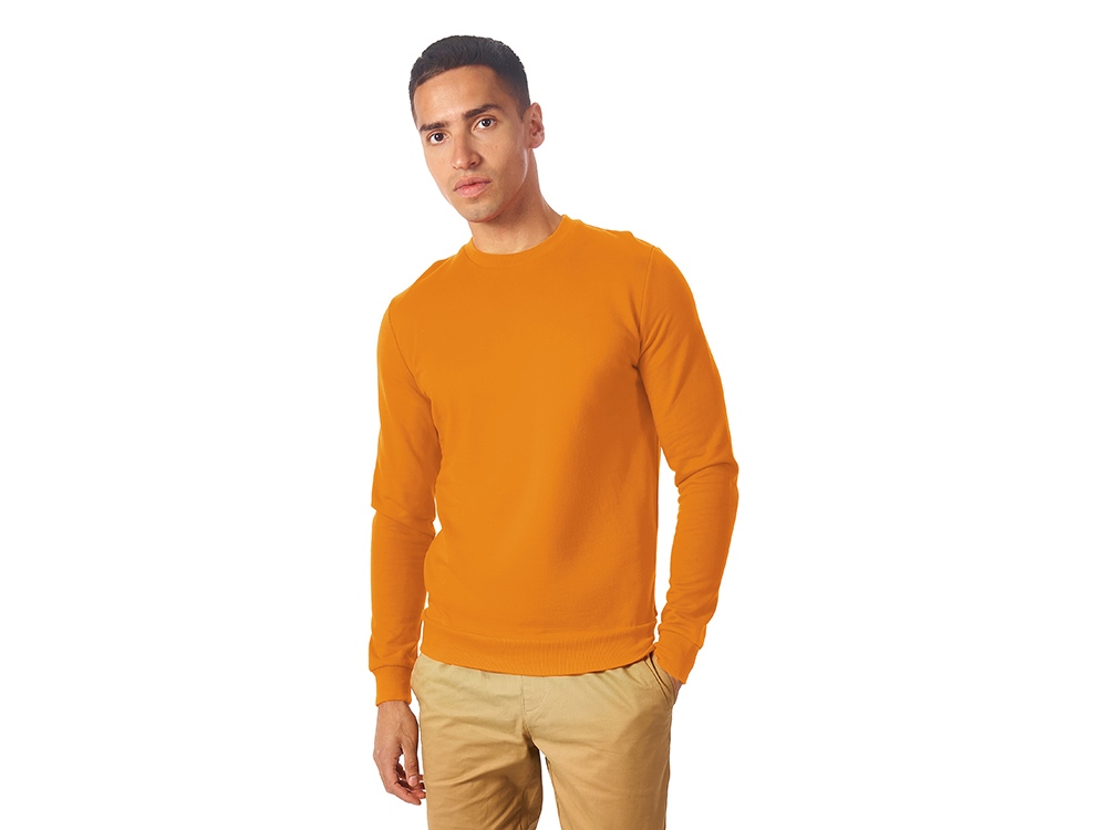 Свитшот Motion унисекс с начесом, оранжевый-1