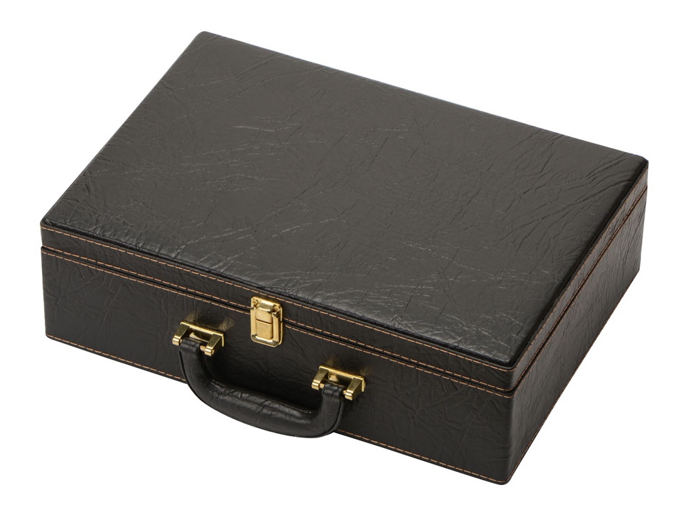 Набор Подарочный с многофункциональным ножом, темно-коричневый/бордовый-8