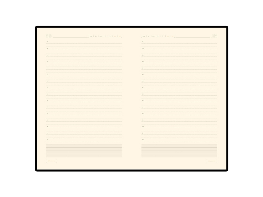 Ежедневник А5 недатированный Zenith, красный-1