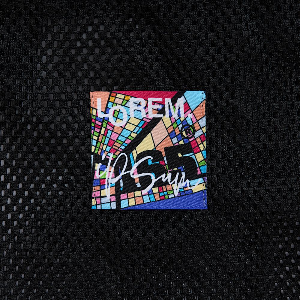 Лейбл тканевый Epsilon, L, белый-5