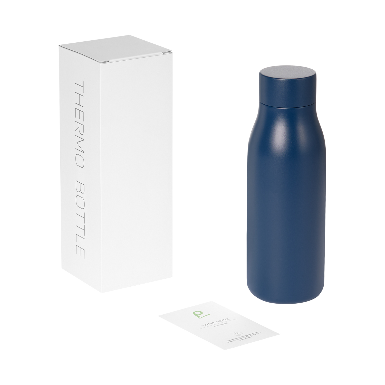 Термобутылка вакуумная герметичная Севилла (Sevilla), синяя-4