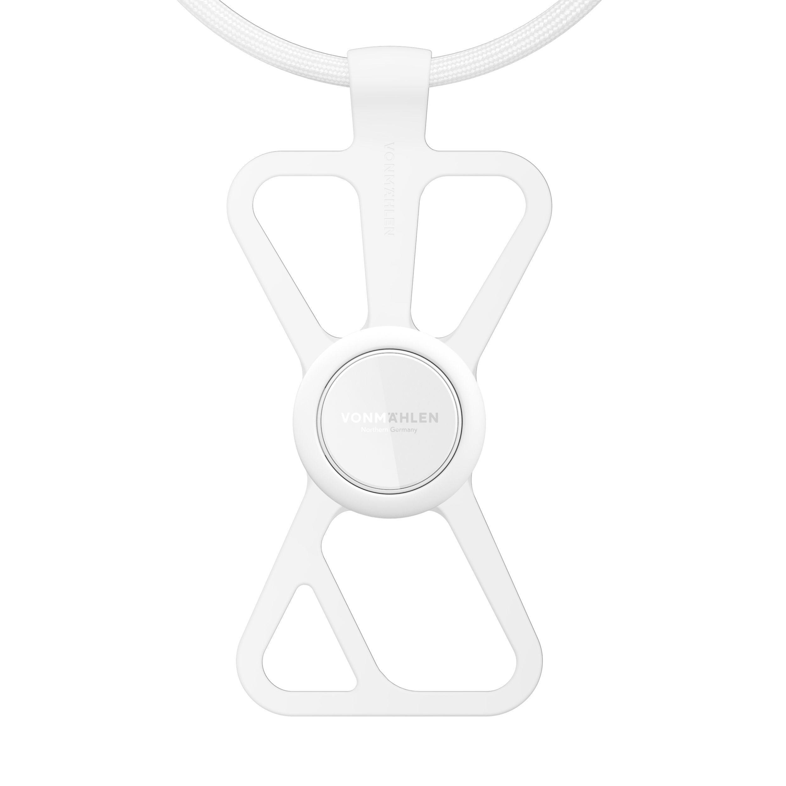 Ремешок-держатель для телефона с поп-сокетом Infinity Plus, белый-0