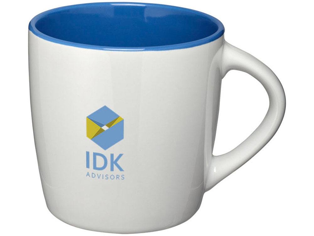 Керамическая чашка Aztec, белый/ярко-синий-5