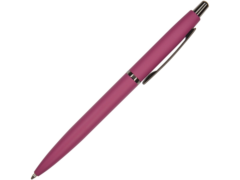 Ручка металлическая шариковая San Remo, софт-тач, 1.0 мм, бордовый-0