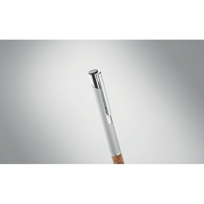 Ручка шариковая, тускло-серебряный-2