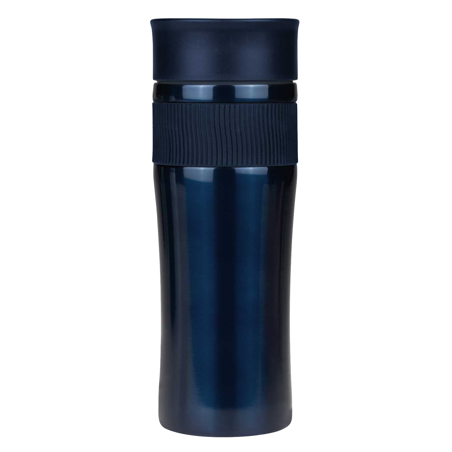 Термокружка вакуумная Polo, синяя-0