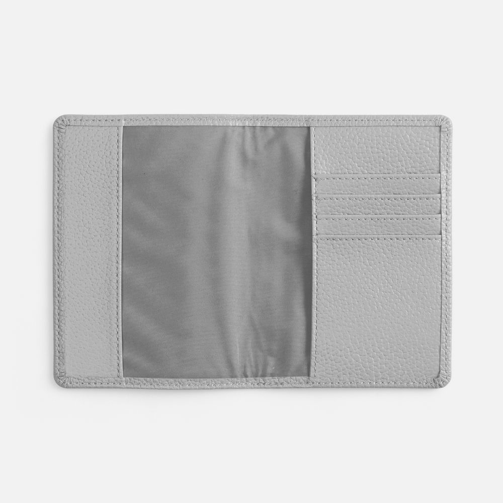 Обложка для паспорта Unison, серая-3