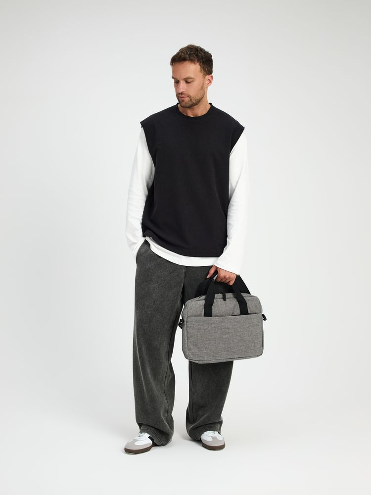 Сумка для ноутбука Delegate, серая-7