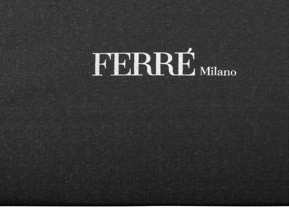 Зонт складной автоматический Ferre Milano, черный-6