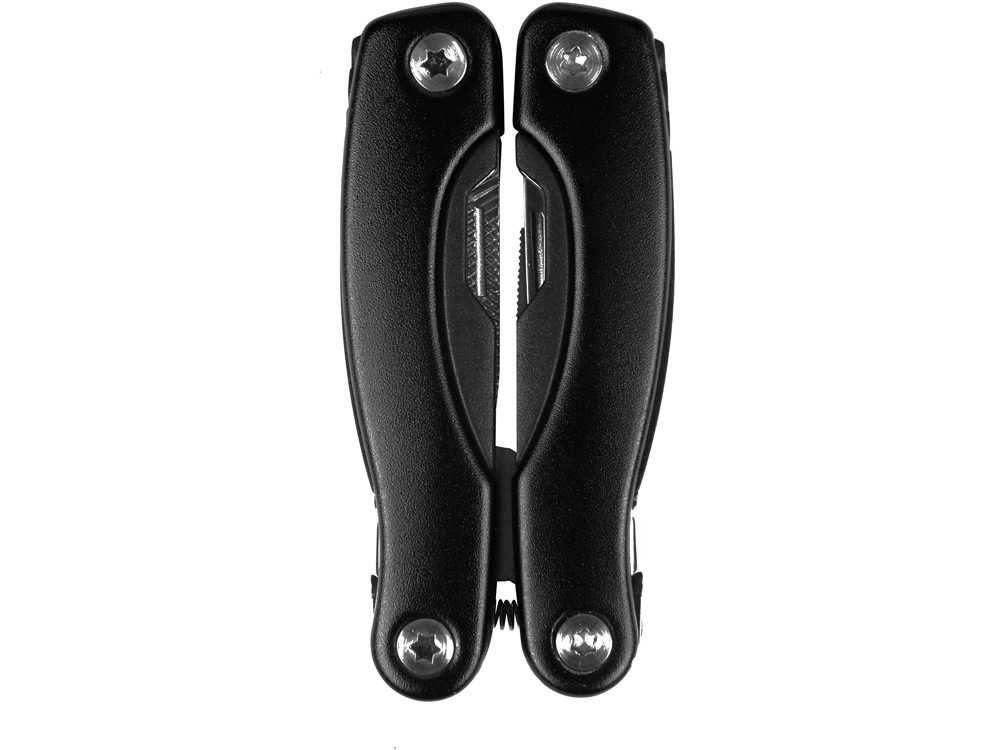 Подарочный набор Scout с многофункциональным ножом и фонариком, черный-3