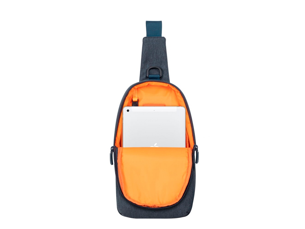 RIVACASE 7711 dark grey сумка слинг для мобильных устройств /12-6