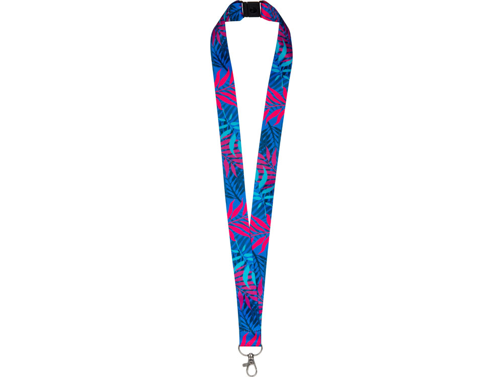 Ланъярд 2,5 см с карабином и замком обрыва-2