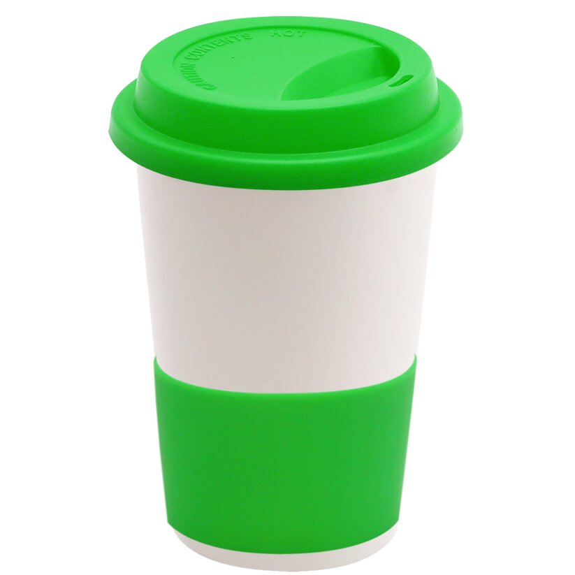 Кружка Magic To Go, Белый/зелёный-0