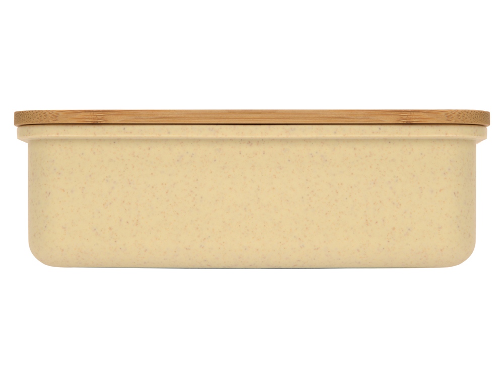 Ланчбокс Lunch с крышкой, бежевый-4