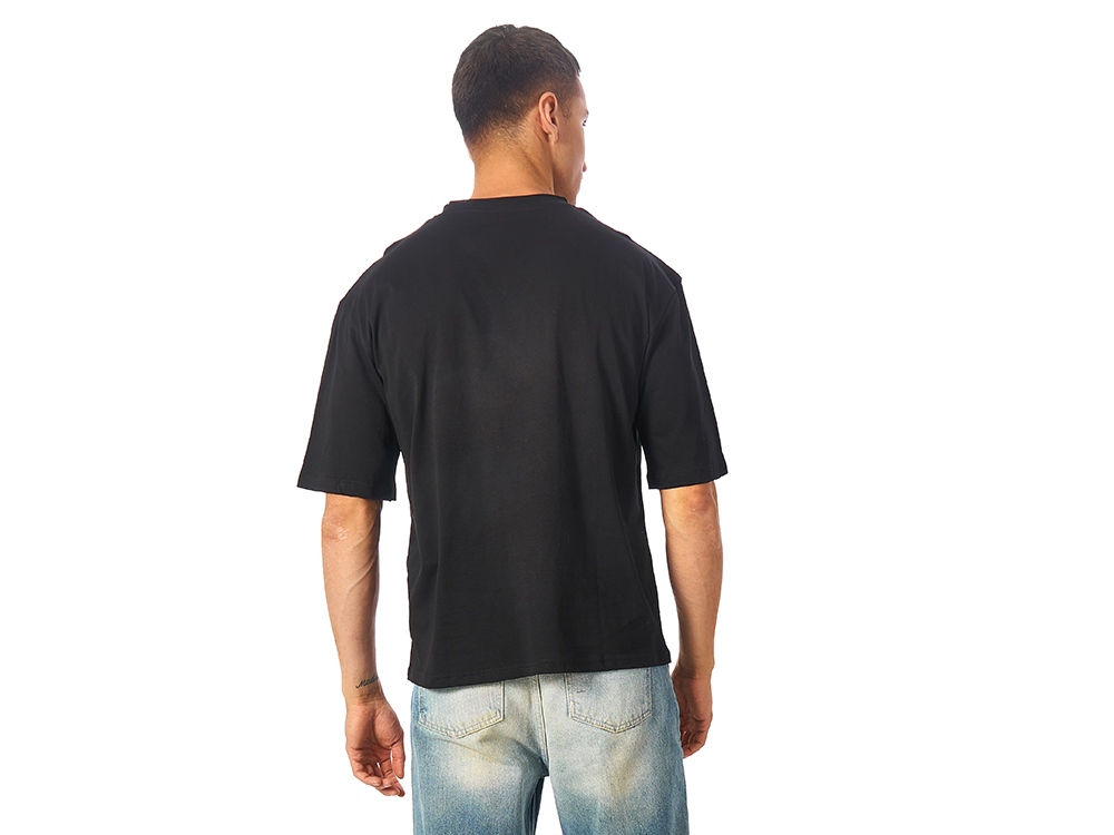 Футболка оверсайз Liyon унисекс, черный-4