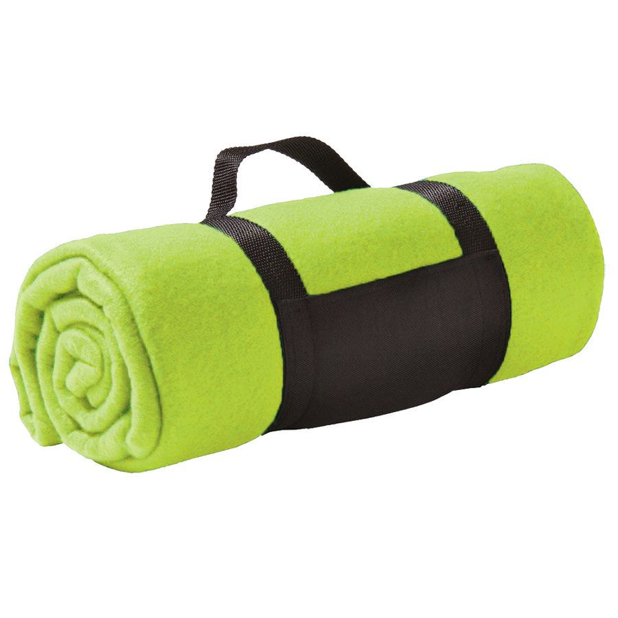 Плед COLOR, 130х150 см, флис 200 гр/м2, светло-зеленый-0