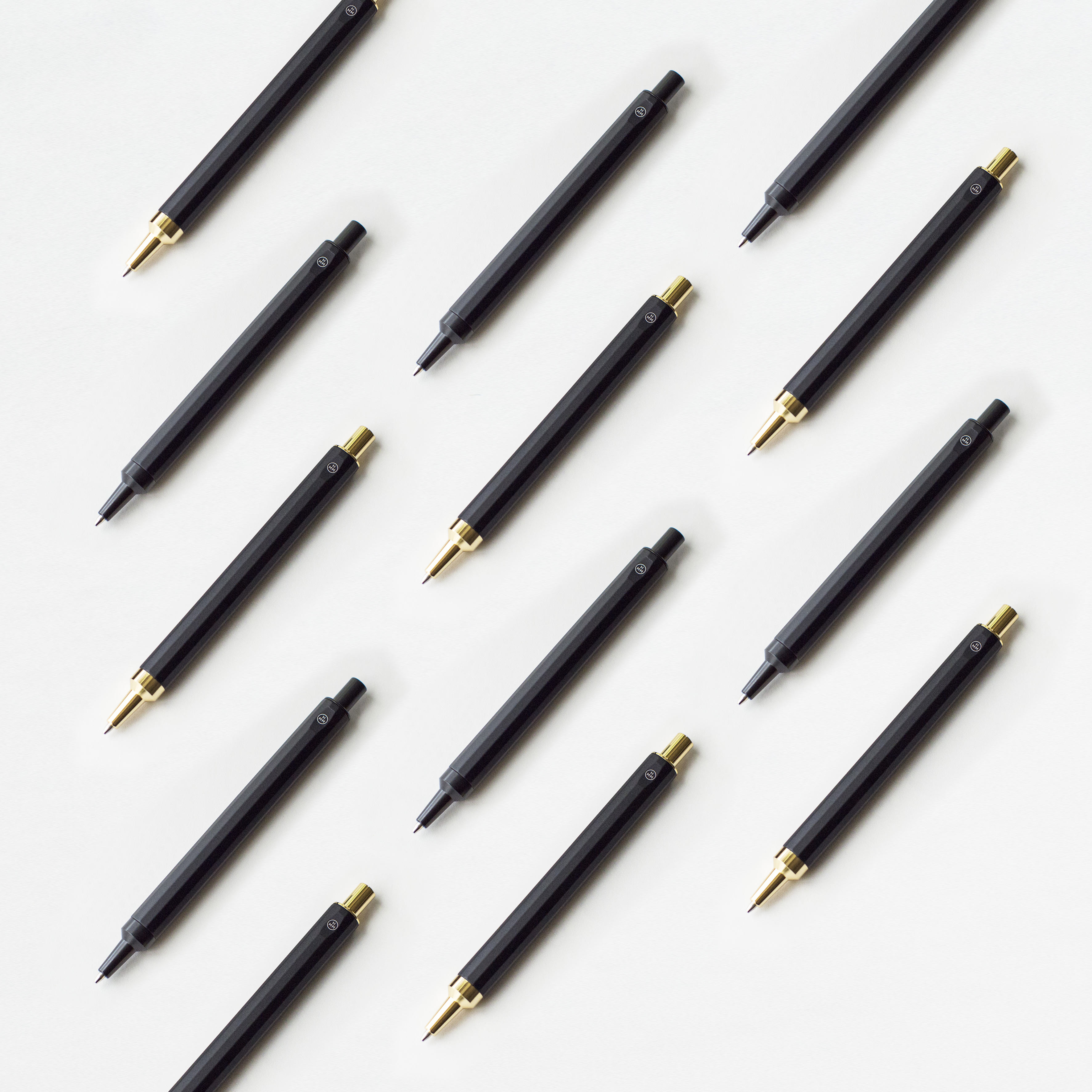 Механический карандаш PENCIL GOLD черный с золотом-6